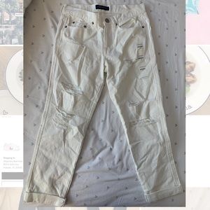 White American eagle boyfriend jeans NWOT
